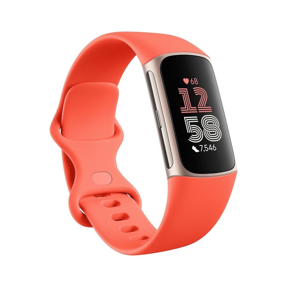 Fitbit Charge 6 Premium Fitness & Health Tracker Coral